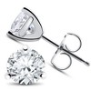 Pompeii3 3/4 ct TDW Diamond 3-Prong Martni Studs - 2 of 4