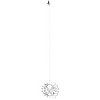 Woodstock Wind Chimes Woodstock Rainbow Makers Collection  Woodstock Shimmers  Nature 5" Silver Wind Shimmer SHNDR - 3 of 4