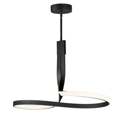 ET2 Lighting Serpentine 1 - Light Pendant in  Black