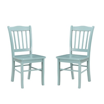 Set of 2 Colorado Wood Dining Chairs - Boraam