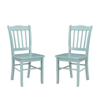 Set of 2 Colorado Wood Dining Chairs - Boraam
