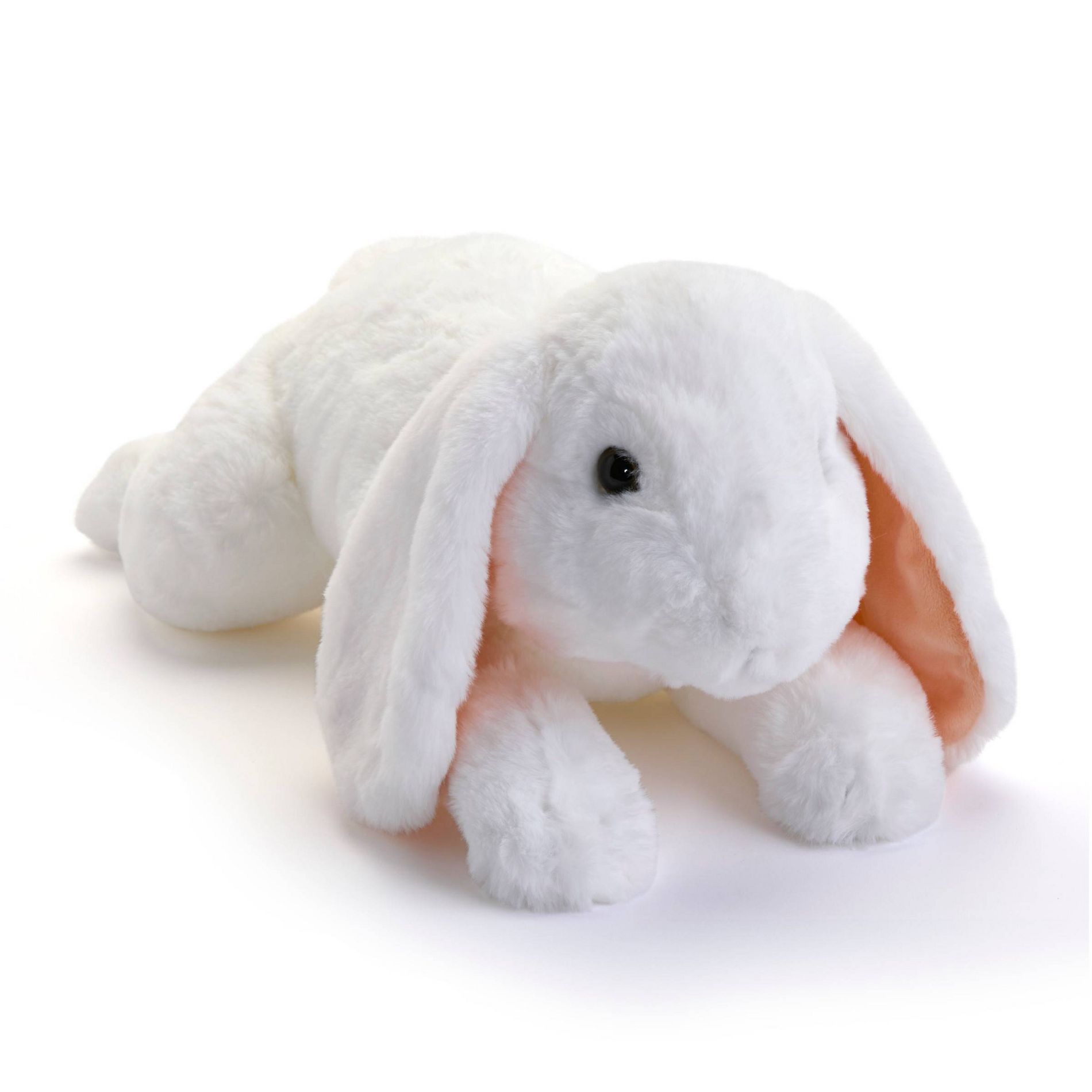FAO Schwarz 22" Sweet Lying Arctic Bunny Toy Plush