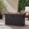 CUSTER 45'RECTANGULAR MGO FIRE PIT - 50,000 BTU - 4 of 4