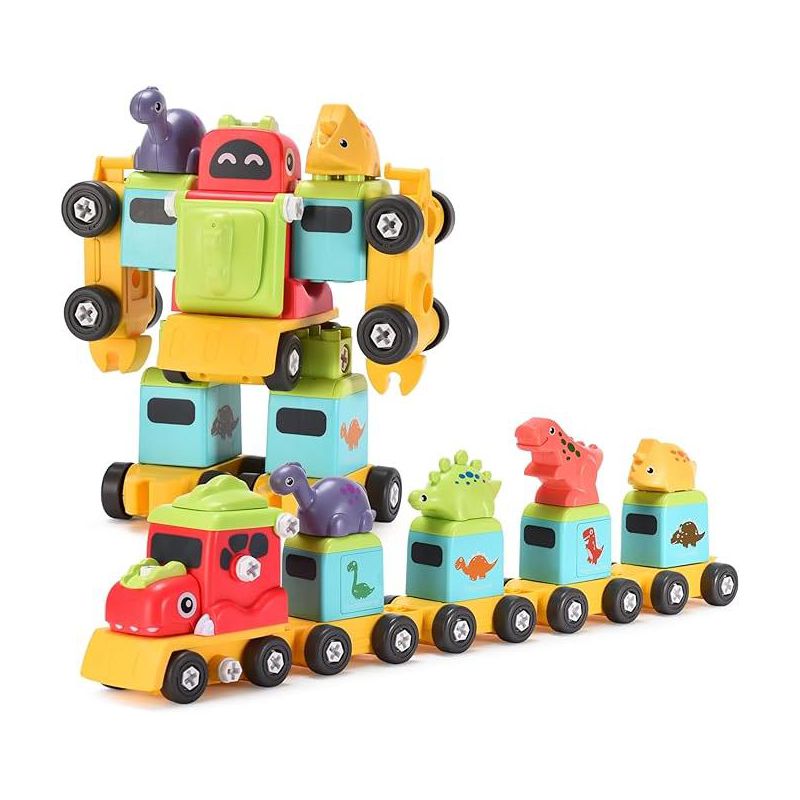 Dazmers Kids Transformer Dinosaur Robots, Set of 77, 3 of 4