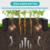 FONTOI Rectangle Planter Beds for Plants, Vegetables, and Flowers, Planter Box, Black, 47.24"*23.64"*47.24" - 4 of 4