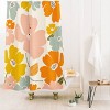 Gale Switzer Happiness Blooms Heavy Shower Curtain - Deny Designs: Botanical Microfiber, Easy Care, Ring Top - 2 of 3