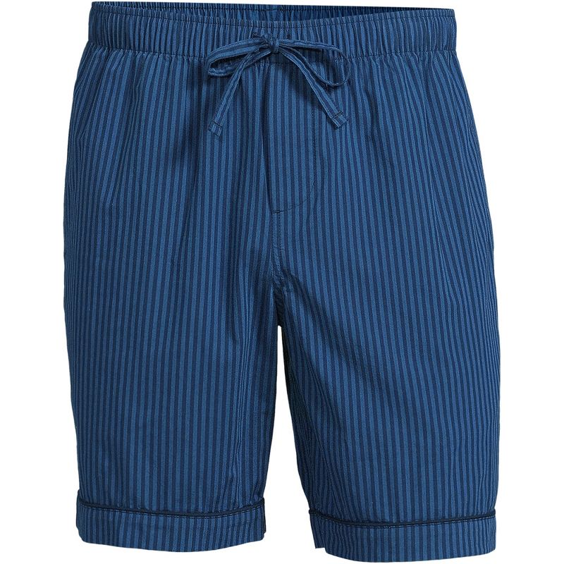 Lands' End Men's Poplin Pajama Shorts, 3 of 5