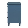 Kumasinova 28" Modern Nightstand with Smooth Metal Glides,Wood Night Stand with Drawers,Spacious Bedside Table for Living Room,Bedroom Furniture - 4 of 4