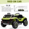 12V Kids Ride On Car Licensed Volkswagen Beetle Electric Ride On Toy for Toddlers 4 Wheeler Vehicle with Parental Remote - 3 of 4