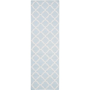 Dhurries DHU554 Hand Woven Flat Weave Indoor Rugs - Safavieh - 1 of 4