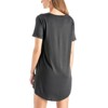 Hello Mello Women's Holiday Sleep Shirts V-Neck Lounge Nightgow - 3 of 4