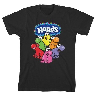 Nerds Candy Nerd Group Boy’s Black T-shirt