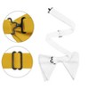 INSPIRE CHIC Men's Solid Color Satin Large Bow Tie 1 Pcs - 2 of 4