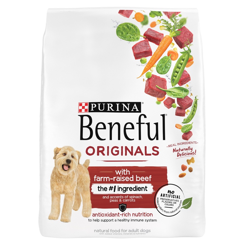 Purina Beneful Originals with Real Beef Adult Dry Dog Food - 3.5lbs