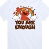 Boys' - Sesame Street - You Are Enough Elmo Short Sleeve Graphic T-Shirt - 2 of 4
