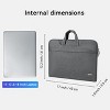 Laptop Bag 17  Inch Water-resistant Laptop Sleeve Case with Shoulder Straps & Handle - 2 of 4