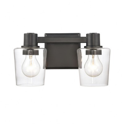 Elk Home Celia 2 - Light Vanity in  Matte Black