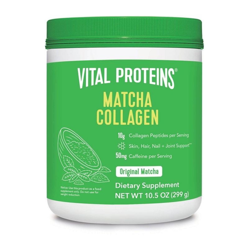 Vital Proteins Collagen Peptides Matcha Original - 10.5oz, 1 of 5