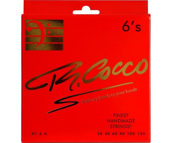 Richard Cocco RC6A 6-String Electric Bass Guitar Strings