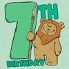 Girl's Star Wars 7th Birthday Cute Ewok T-Shirt - image 2 of 4