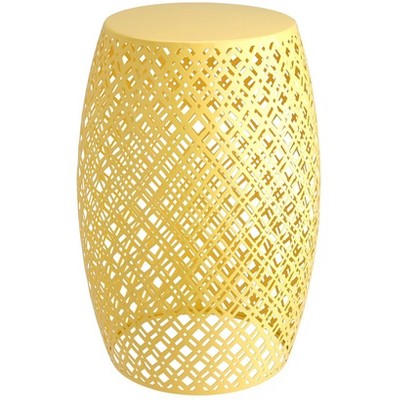 The Lakeside Collection Metal Barrel Stool