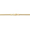 Black Bow Jewelry 2mm, 14k Yellow Gold, Hollow Wheat Chain Necklace - 4 of 4