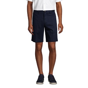 Lands' End Men's Comfort Waist 9" No Iron Chino Shorts - 1 of 4