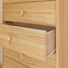Plank+Beam Solid Wood Classic 5-Drawer Solid Wood Dresser, Storage Dresser for Bedroom, Chest of Drawers - 4 of 4