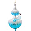 Italian Ornaments 6.5 Inch Swan Fountain Ornament Christmas Carousel Tree Ornaments - 4 of 4