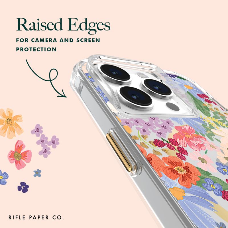Rifle Paper Co. Apple iPhone 15 Pro MagSafe Compatible Floral Case, 5 of 8