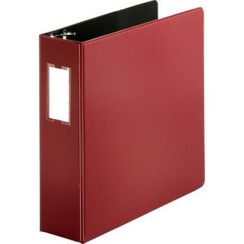 1-1/2 Staples Heavy-duty View Binder With D-rings Light Gray 976037 :  Target