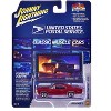 1966 Pontiac GTO Montero Red "USPS" Pop Culture 2024 Release 1 1/64 Diecast Model Car by Johnny Lightning - image 3 of 3