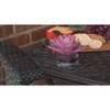Glass Tabletop Flower Light Pink - Ultimate Innovations: Contemporary Style, Indoor Decorative Sculpture, AAA Battery Optional - 2 of 4