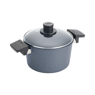 Woll, Diamond LITE, Stockpot w/Lid, 3.2 qt. 8" dia. Gray