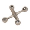 Sagebrook Home Metal Jacks Abstract Sculpture for Room, Bedroom or Office Decor, Aluminum - 2 of 4