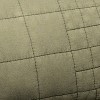 26"x26" Quilt Euro Square Throw Pillow Green - Hearth & Hand™ with Magnolia - 4 of 4