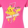 Women's - Pokémon - Pika Pika Fitted Graphic T-Shirt - 2 of 3