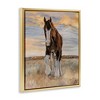 Stupell Industries Colt Horse Farmhouse Animal Floating Frame Canvas Art - 2 of 4