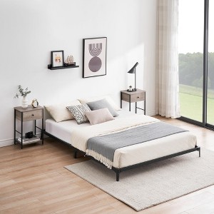 Whizmax Bed Frame Heavy Duty Metal Mattress Foundation Platform Sturdy Steel Slat No Box Spring Needed, Easy Assembly, Noise Free - 1 of 4