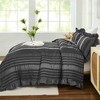 BAGOKIE 3 Pieces Seersucker Ruffle Bed in a Bag Comforter Set - 3 of 4