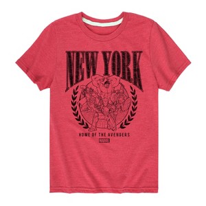 Boys' - Marvel - Avengers NYC Short Sleeve Graphic T-Shirt - 1 of 4