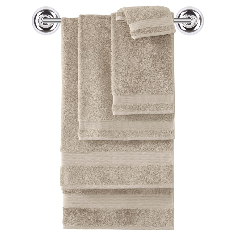 Photos - Towel 6pc Amadeus Turkish Bath  Set Khaki - Makroteks
