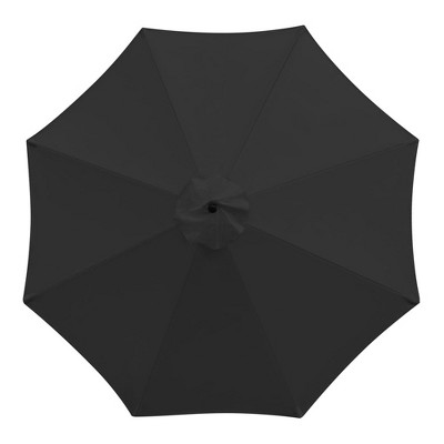 Crestlive Products Universal Patio Umbrella Replacement Canopy for 10ft 8 Ribs Offset Umbrellas, Canopy Only