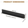 Unique Bargains Aluminum Modern Finger Edge Pull Cabinet Concealed Handles 10 Pcs - 2 of 4