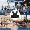 Weighted Vest Men Women, 25/35/45 lb Weight Vest Adjustable Iron Weights for Strength Training, Reflective Stripe & Pocket - 2 of 4