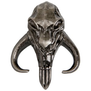 Adult Star Wars The Mandalorian Mythosaur Crest Pewter Lapel Pin - 1 of 2