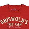 Seven Times Six National Lampoon's Christmas Vacation Shirt Men's Griswolds Short Sleeve Tee Red - 3 of 4