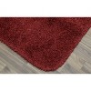Serendipity Solid Shaggy Washable Nylon Bath Rug - Garland - 2 of 4