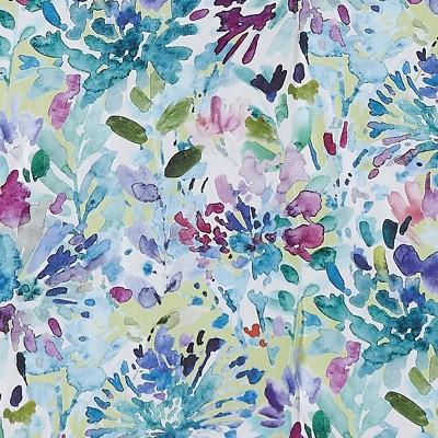 Full/Queen Multicolor Cotton Floral Duvet Cover Set