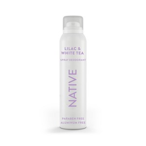 Native Spray Deodorant for Women & Men - Lilac & White Tea - Aluminum-Free 3.5oz - 1 of 4
